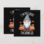 Whimsisches Niedliches Gnome im Herbst (Vorne/Hinten)