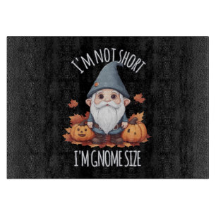 Whimsisches Niedliches Gnome im Herbst Schneidebrett