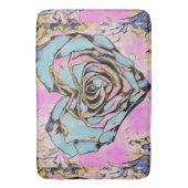 Whimsisches niedliches Herz bunt zeichnend Badematte (Vorderseite Vertikal)