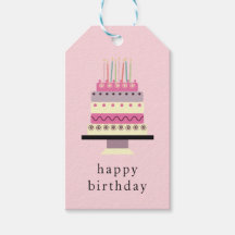 Whimsisches Niedliches Retro Girly Pink Geburtstag