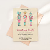 Whimsisches Nutcracker Weihnachtsgebäck Party Einladung