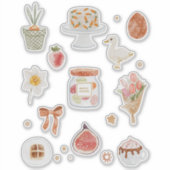 Whimsisches Ostersymbol Aufkleber (Vorderseite)