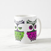 Whimsisches Owl Kaffeetasse (VorderseiteRechts)