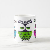 Whimsisches Owl Kaffeetasse (Mittel)