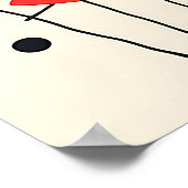 Whimsisches Owl Poster (Ecke)