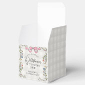 Whimsisches Party Doodle Floral Geburtstag Geschenkschachtel (Geöffnet)
