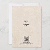 Whimsisches Party Skelette bis zum Tod Einladung (Rückseite)