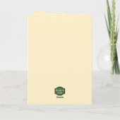 Whimsisches Pastell Schafstack Vermisst, dass Sie Karte (Rückseite)