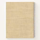 Whimsisches Personalisiert Gartenblatt Notizblock (Rückseite)