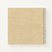 Whimsisches Personalisiert Gartenblatt Notizblock (Rückseite)