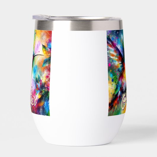 Whimsisches Personalisierter Hummingbird (Rechts)