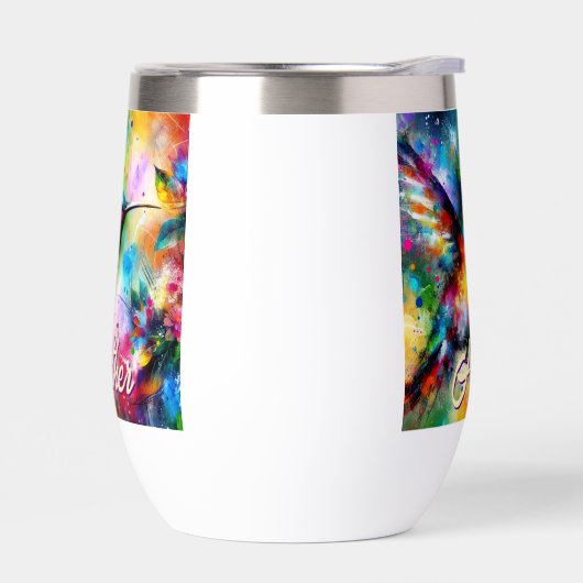 Whimsisches Personalisierter Hummingbird (Links)