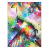 Whimsisches Personalisierter Hummingbird Tischdecke (Vorderseite)