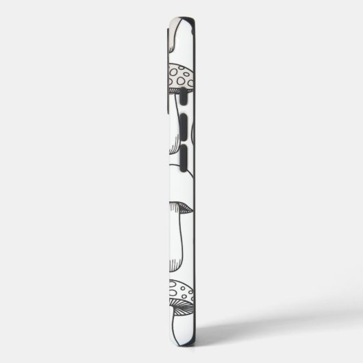 Whimsisches Pilzmuster Case-Mate iPhone Hülle (Rückseite / Links)