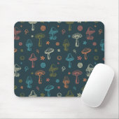Whimsisches Pilzmuster Mousepad (Mit Mouse)