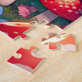 Whimsisches Romantisches Anime Couple Puzzle (Seite)