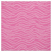 Whimsisches Rosa und Weiße Strippengeländer Stoff (Muster)
