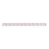 Whimsisches rosa Wasserfarbe Nutcracker Ballet Ripsband (Vorderseite)