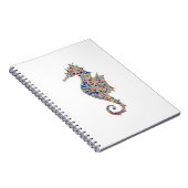 Whimsisches Seepferd Notizblock (Rechte Seite)