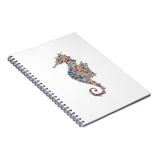 Whimsisches Seepferd Notizblock (Rechte Seite)