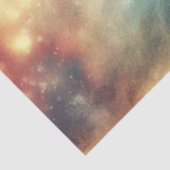 Whimsisches Shabby Chic Winterkatze Dekoupage Seidenpapier (Ausschnitt)