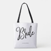 Whimsisches Skript | Bride Tasche (Rückseite)