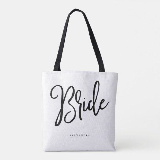 Whimsisches Skript | Bride Tasche (Rückseite)