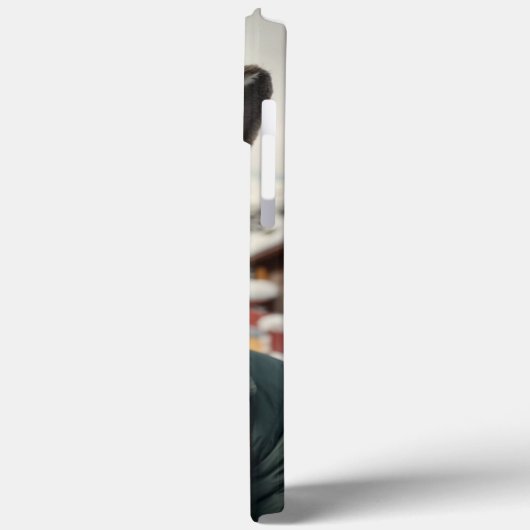 Whimsisches Snowboarden Case-Mate iPhone Hülle (Rückseite / Links)