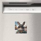 Whimsisches Snowboarden Magnet (In Situ (Geschirrspüler))