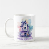 Whimsisches Spuk Haus Kaffeetasse (Links)