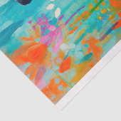 Whimsisches Storch-Dekoupage Seidenpapier (Ausschnitt)