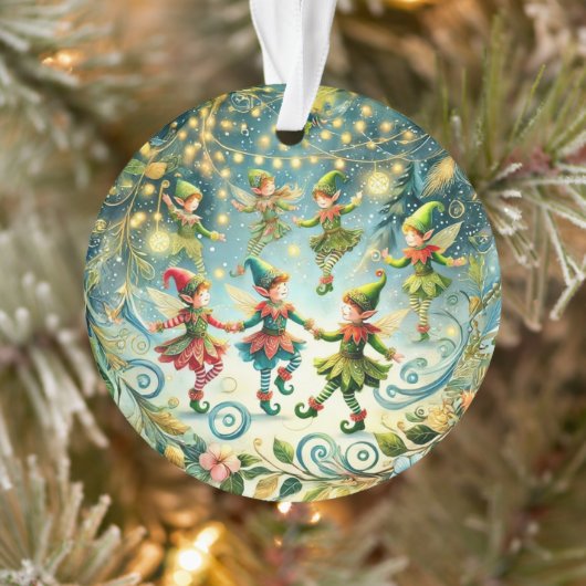 Whimsisches Tanzelf Ornament (Baum)