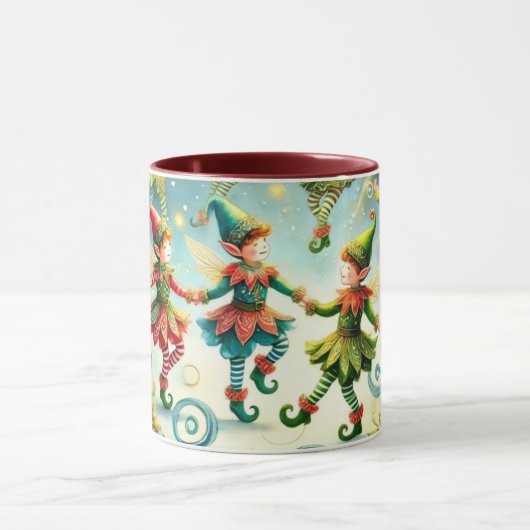Whimsisches Tanzelf Tasse (Zentrum)
