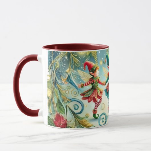 Whimsisches Tanzelf Tasse (Links)