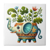 Whimsisches Tier Fliese (Vorderseite)