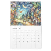 Whimsisches Traumland Kalender (Feb 2027)