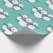 Whimsisches Trio-Wrapping-Papier Geschenkpapier (Ecke)