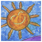 Whimsisches und farbiges Hunde- und Katzengewebe Stoff (Nahaufnahme)