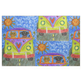 Whimsisches und farbiges Hunde- und Katzengewebe Stoff (Fat Quarter (45,7 x 55,9 cm))