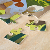 Whimsisches und spielerisches Design für Kinder Puzzle (Seite)