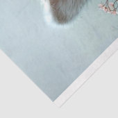 Whimsisches Vintages Osterkaninchen-Dekoupage Seidenpapier (Ausschnitt)