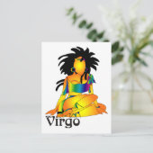 Whimsisches Virgo Postkarten (Stehend Vorderseite)