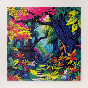 Whimsisches Waldabenteuer Puzzle