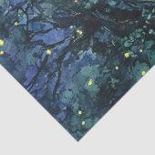 Whimsisches Wasserfarben-Fee-Garten-Decoupage-Papi Seidenpapier (Ausschnitt)