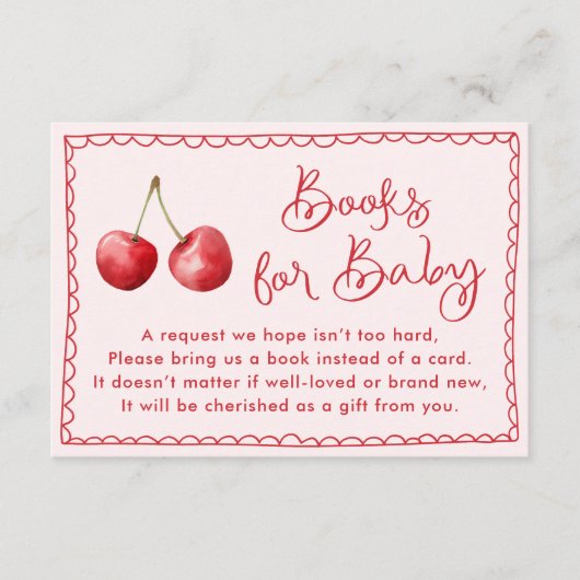 Whimsisches Wasserfarbkreuz Bücher für Kinder Begleitkarte (Vorderseite)