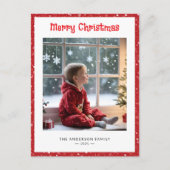 Whimsisches Weihnachten eines Fotos (Vorderseite)