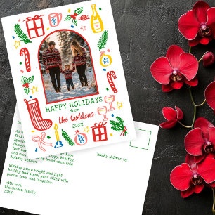Whimsisches Weihnachten Niedliches Custom Arch FOT
