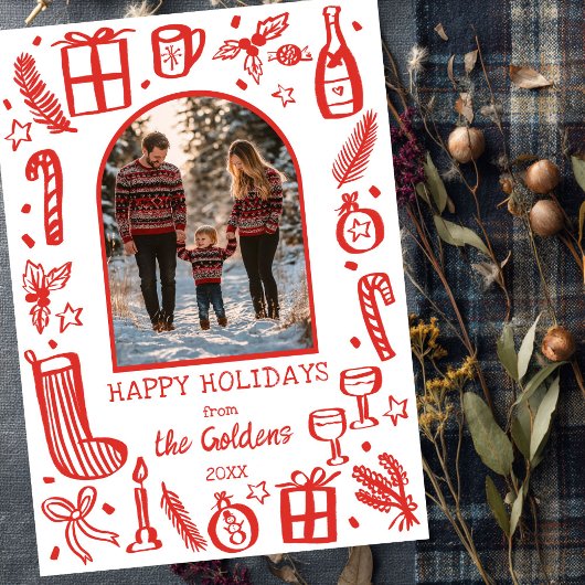 Whimsisches Weihnachten Niedliches Custom Arch FOT