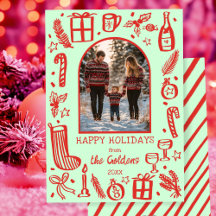 Whimsisches Weihnachten Niedliches Custom Arch FOT