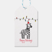 Whimsisches Weihnachten Zebra